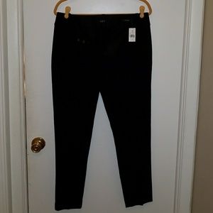 NWT JULIE pants SIZE 8 black Ann Taylor loft